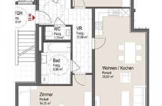 Wohnung kaufen in Pauernfeindstraße 16, 5020 Salzburg, Pauernfeindstraße W3: Hohe Wohnbauförderung möglich! 3-Zimmer Neubauwohnung mit Balkon - Erstbezug