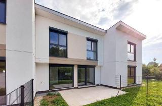 Haus kaufen in Unterfeldweg 12, 1220 Wien, Bezugsbereit: Charmantes Doppelhaus mit Garten inkl. Photovoltaikanlage, Wärmepumpe, Keller, Parkplatz