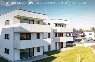 Wohnung kaufen in Wilhelm-Soukup-Weg, 4910 Ried im Innkreis, Leistbare Gartenwohnung für Sie und Ihre Familie - Top 1/1