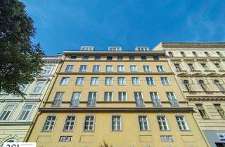 Wohnung kaufen in Ziegelofengasse, 1050 Wien, Anlegerhit! Unbefristet vermietete 3 Zimmer Wohnung mit Balkon in beliebter Lage beim Schlossquadrat