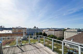 Penthouse kaufen in Schillerplatz, 1010 Wien, Einzigartiges Penthouse mit fünf Terrassen und Weitblick