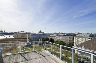 Penthouse kaufen in Schillerplatz, 1010 Wien, Einzigartiges Penthouse mit fünf Terrassen und Weitblick
