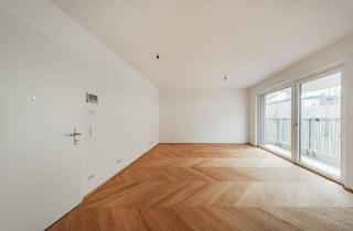 Wohnung kaufen in Stock Im Weg, 1130 Wien, Erstbezug: moderne 2 Zimmer Wohlfühl-Wohnung mit Garten und Terrasse