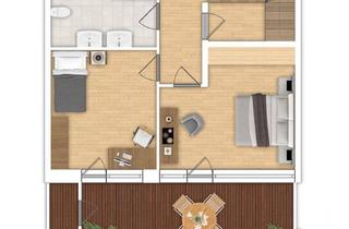 Maisonette kaufen in 6832 Sulz, Maisonette-Wohnung mit riesiger Dachterrrasse
