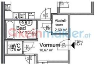 Wohnung mieten in Klagergasse, 1210 Wien, Hochwertige 4-Zimmer Wohnung mit Terrasse (Erstbezug)
