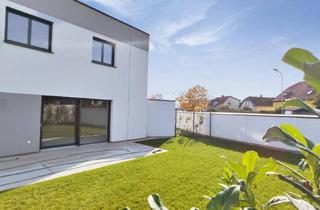 Doppelhaushälfte kaufen in 2442 Unterwaltersdorf, Erstklassiger Neubau in Ziegelbauweise - JETZT BESICHTIGEN - ab sofort verfügbar