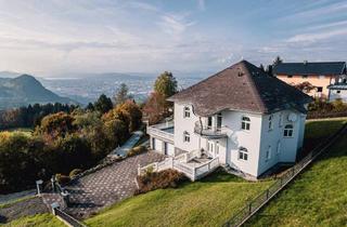 Villen zu kaufen in 9065 Ebenthal, Großzügige Villa mit Panoramablick über Klagenfurt und den Wörthersee