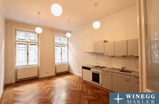 Wohnung kaufen in Burggasse, 1070 Wien, Altbau nächst Burggasse! Westseitige 2,5-Zimmer-Wohnung im Hochparterre