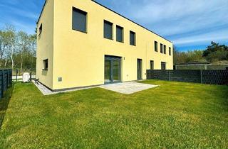 Doppelhaushälfte kaufen in 2486 Siegersdorf, Schlüsselfertiges Neubauprojekt - belagsfertig - großzügige Freiflächen - grüne Ruhelage - Luftwärmepumpe - KFZ-Stellplätze