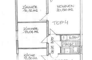 Wohnung mieten in 6300 Wörgl, 3 Zimmer Wohnung mit Balkon und Gartennutzung, in ruhiger und sonniger Lage