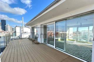 Penthouse kaufen in 1220 Wien, PENTHOUSETRAUM IN KAISERMÜHLEN MIT WASSERBLICK UND POOL