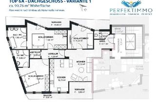 Penthouse kaufen in 6460 Imst, Zentrale 4-Zimmer-Wohnung im Dachgeschoß