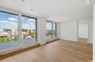 Wohnung kaufen in Laaer-Berg-Straße 100, 1100 Wien, Provisionsfrei! 4 - Zimmer DG-Wohnung im Erstbezug mit Terrasse und Weitblick