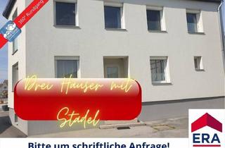 Haus kaufen in 2164 Wildendürnbach, Wildendürnbach KAUF - 3 Häuser im Verbund mit Stadel