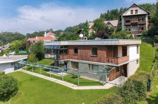 Villen zu kaufen in 9201 Krumpendorf, „Architektenseeblickvilla“ mit separatem Appartement in Krumpendorf am Wörthersee
