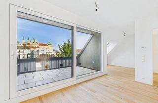 Wohnung kaufen in Am Renninger 10, 3400 Klosterneuburg, Dachterrasse mit Blick aufs Stift: Exklusive 4-Zimmer-Wohnung in Klosterneuburg