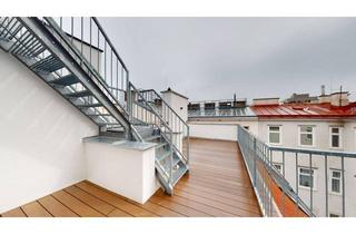 Wohnung kaufen in Alser Straße, 1090 Wien, ERSTBEZUG! Exklusive 3-Zimmer Dachgeschosswohnung, Nähe Alser Straße