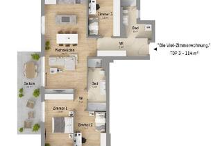 Penthouse kaufen in Mühlhäufelweg 69, 1220 Wien, 4 Zimmer für viel Freude. 115 m² Wohnglück in höchster Perfektion - nahe U2-Station Donauspital