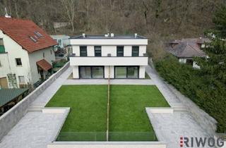 Doppelhaushälfte kaufen in 3400 Klosterneuburg, Neubau-Doppelhaus mit großem Garten und eigenem Waldstück | 4 Zimmer | Südseitiger Garten/Terrasse | Vollunterkellert | Luftwärmepumpe | 2 Einheiten verfügbar