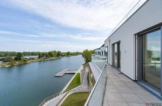 Penthouse kaufen in Donau, 1190 Wien, Luxus-Penthouse mit Dachterrasse & Terrasse von ca. 262 m² | Beste Aussicht & direkt am Wasser | 2 Garagenstellplätze