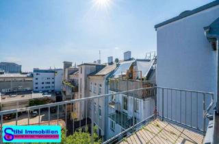 Wohnung kaufen in Antonigasse, 1180 Wien, Ausblick gesucht? Moderne 4 Zimmer DG-Wohnung mit Balkon & Garagenplatz (optional)