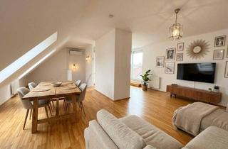 Maisonette kaufen in 1170 Wien, Traumhafte Dachgeschoss-Wohnung mit Fernblick! 80m² Maisonette-Wohnung mit Terrasse und Klimaanlage! ++ Nahe AKH ++ Garagenstellplätze im Haus!!