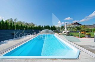 Einfamilienhaus kaufen in 9162 Strau, Luxus-Refugium mit Pool-Oase erwartet Sie!