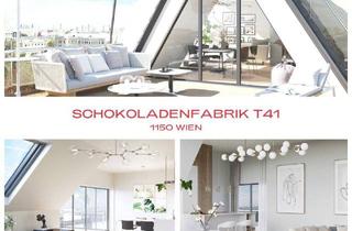Wohnung kaufen in Meiselstraße, 1150 Wien, DIE SCHOKOLADENFABRIK - 4 Zimmer DG Wohnung mit 3 Terrassen