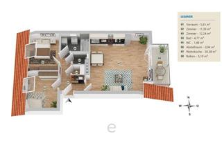 Wohnung kaufen in Brucknerstraße, 4020 Linz, Altbau-Dachgeschosswohnung TOP 7, befristet vermietet!