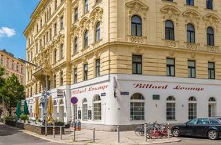 Immobilie mieten in Gaußplatz, 1200 Wien, Kaffeehaus, Billard Lounge & Schanigarten, sehr gute Lage
