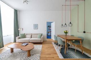 Immobilie mieten in Haberlgasse, 1160 Wien, Lounge im 2BR Elegance