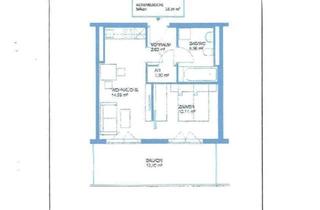 Wohnung kaufen in Brauquartier, 8055 Graz, Nur für Anleger - vermietete 2-Zimmer-Wohnung mit großem Balkon! Kaufpreis exkl. MwSt.!