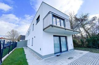 Doppelhaushälfte kaufen in 2452 Mannersdorf am Leithagebirge, ERSTBEZUG! Eigenheim in Ziegelmassivbauweise auf Eigengrund in ruhiger Wohnhausanlage!