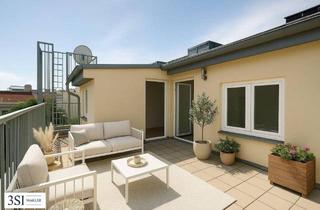 Maisonette kaufen in Steudelgasse 21-23, 1100 Wien, Dachgeschoß-Maisonette mit optimaler Aufteilung für viel Privatsphäre und großzügiger Ostterrasse