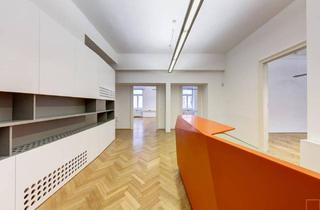 Büro zu mieten in Franz Josefs Kai, 1010 Wien, Wiesingergasse: großzügig geschnittenes Büro mit 6 Räumen in repräsentativem Jugendstilhaus