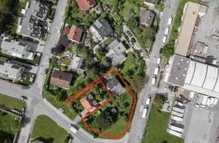 Grundstück zu kaufen in Kabastagasse, 1230 Wien, BAUTRÄGERLIEGENSCHAFT mit Altbestand inkl. Studie für 4 Häuser mit großzügigen Gärten | ca. 765 m² WNF erzielbar