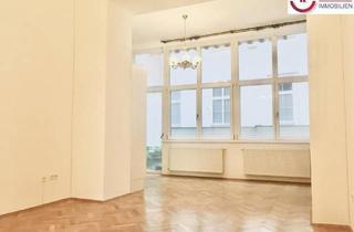 Wohnung kaufen in Karlsplatz, 1040 Wien, Klassische Altbauwohnung mit 3 Zimmern und ruhiger Terrasse neben Karlsplatz