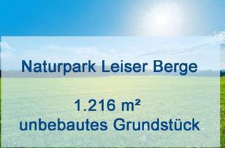 Grundstück zu kaufen in 2115 Ernstbrunn, Eckgrundstück in Ortsrandlage 1.216 m²