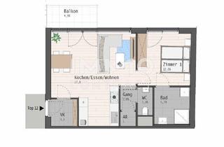 Wohnung kaufen in 2514 Traiskirchen, "s'Platzerl" - Charmante, ruhige 2-Zimmer-Anlagewohnung mit großem Balkon