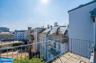 Wohnung kaufen in Antonigasse 48, 1180 Wien, Ausblick gesucht? Moderne 4 Zimmer DG-Wohnung mit Balkon & Garagenplatz (optional)