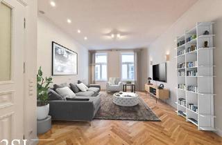 Wohnung kaufen in Lindengasse, 1070 Wien, 3-Zimmer-Stilaltbaujuwel in Bestlage zwischen Mariahilferstraße und dem Spittelberg