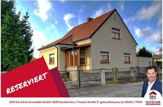 Einfamilienhaus kaufen in 2822 Bad Erlach, Herzliches Zuhause für Ihre Familie in idyllischer Umgebung - Walpersbach