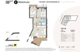 Wohnung kaufen in Zehetnergasse 24 - Top 38, 1140 Wien, Eigentumswohnung - Erfüllen Sie sich Ihren Wohntraum -Z Top38