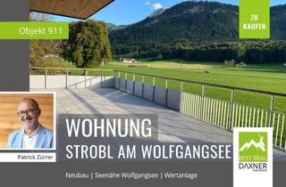 Wohnung kaufen in 5350 Strobl, 3 Zimmer Neubau Terrassenwohnung in Strobl am Wolfgangsee