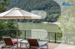 Doppelhaushälfte kaufen in 4381 Sankt Nikola an der Donau, Urlaubsflair und Panoramablick | Doppelhaushälfte mit Aussicht auf die Donau