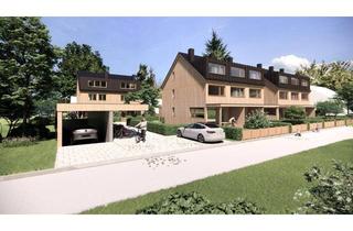 Reihenhaus kaufen in 6800 Feldkirch, Vollholz Doppelhaus mit großem Garten in Feldkirch Tosters, 5 Zimmer, Terrasse, Studio und Tiefgarage, Baubeginn erfolgt