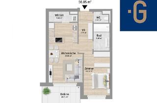 Wohnung kaufen in Pastorstraße 28, 1210 Wien, Top geschnittener 2-Zimmer Wohntraum mit bester City-Anbindung. Moderne Ausstattung