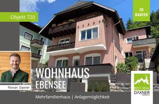 Haus kaufen in 4802 Ebensee, Wohnhaus mit 4 Wohneinheiten in Ebensee am Traunsee!