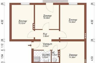 Wohnung kaufen in 5113 Sankt Georgen bei Salzburg, Sonnige Balkonwohnung zum selbst sanieren - provisionsfrei auf www.riedersbach.com
