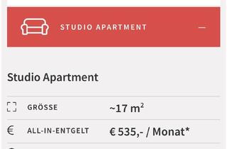 Wohnung mieten in Medwedweg, 1110 Wien, Viennabase.11/ Einzelwohnung / mit Küche, Dusche, WC etc